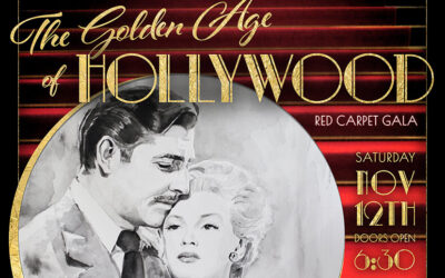 ‘Golden Age of Hollywood’ Fundraising Music Hall Event, Saturday November 12