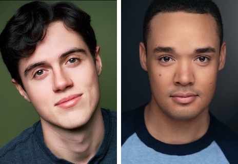 Evan Hoefer as Nick Bottom and André Spathelf-Sanders as Nigel Bottom hatch a plan to out-Bard the Bard in Something Rotten!opening this Friday at the Pagosa Springs Center for the Arts.